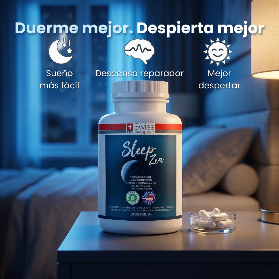 Suplemento Alimentario para el Descanso y Sueño – 60 Cápsulas