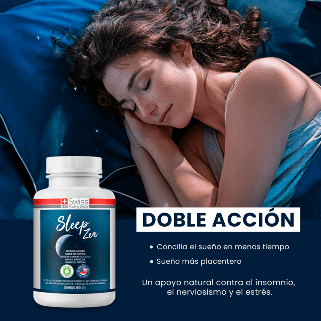 Suplemento Alimentario para el Descanso y Sueño – 60 Cápsulas